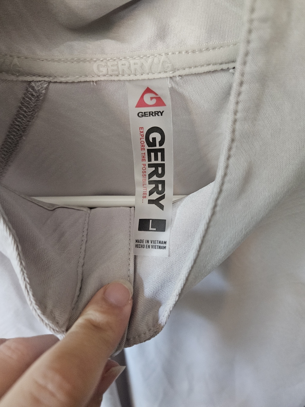 Gerry Weber Men’s Beige Performance 1/4 Zip